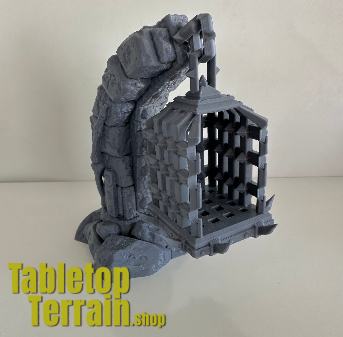 Suspended Prisoner Cage