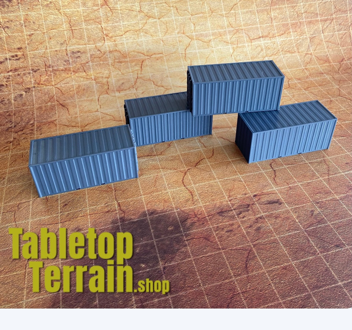 Shipping Containers compatible with Gaslands