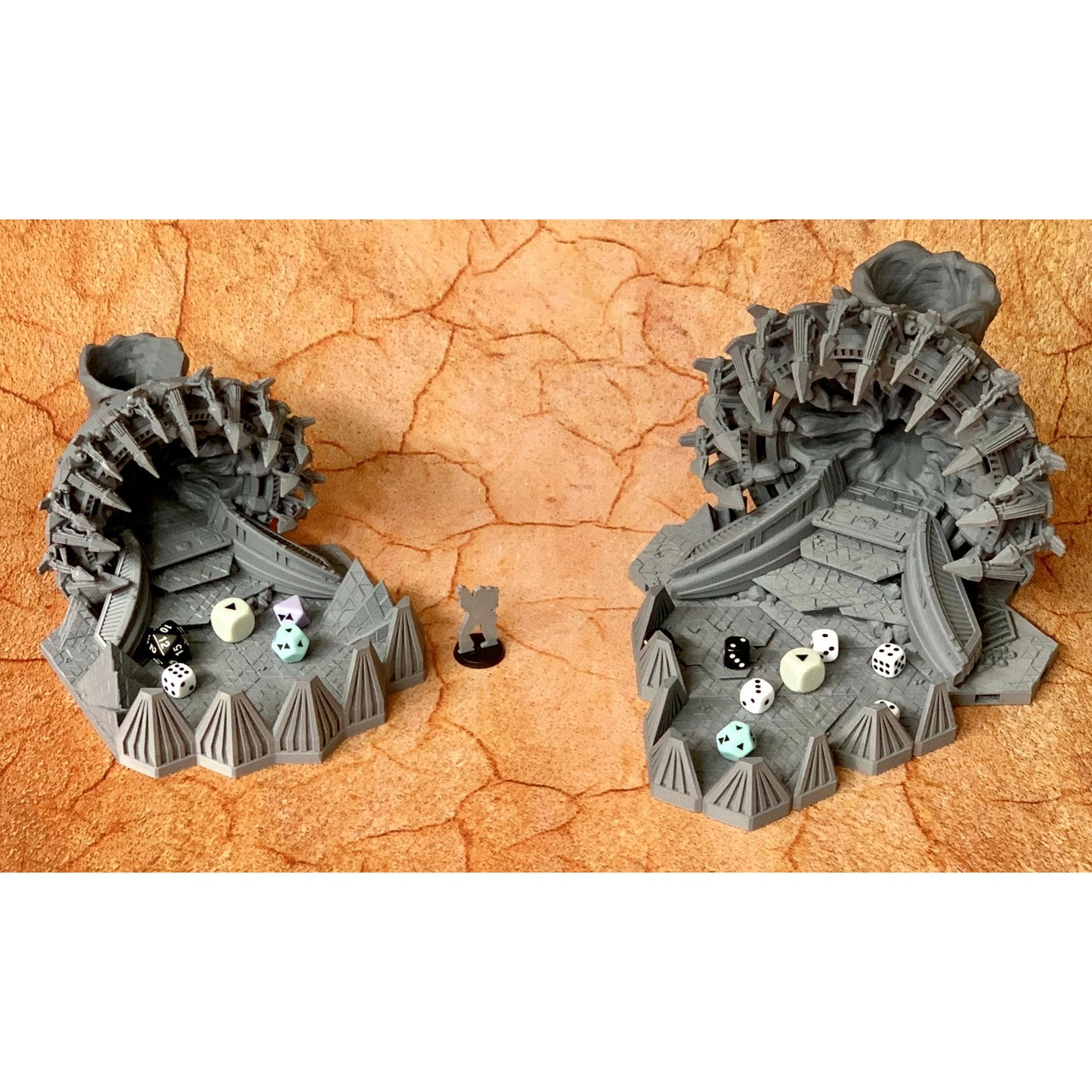 Sci-Fi Warp Gate Dice Tower