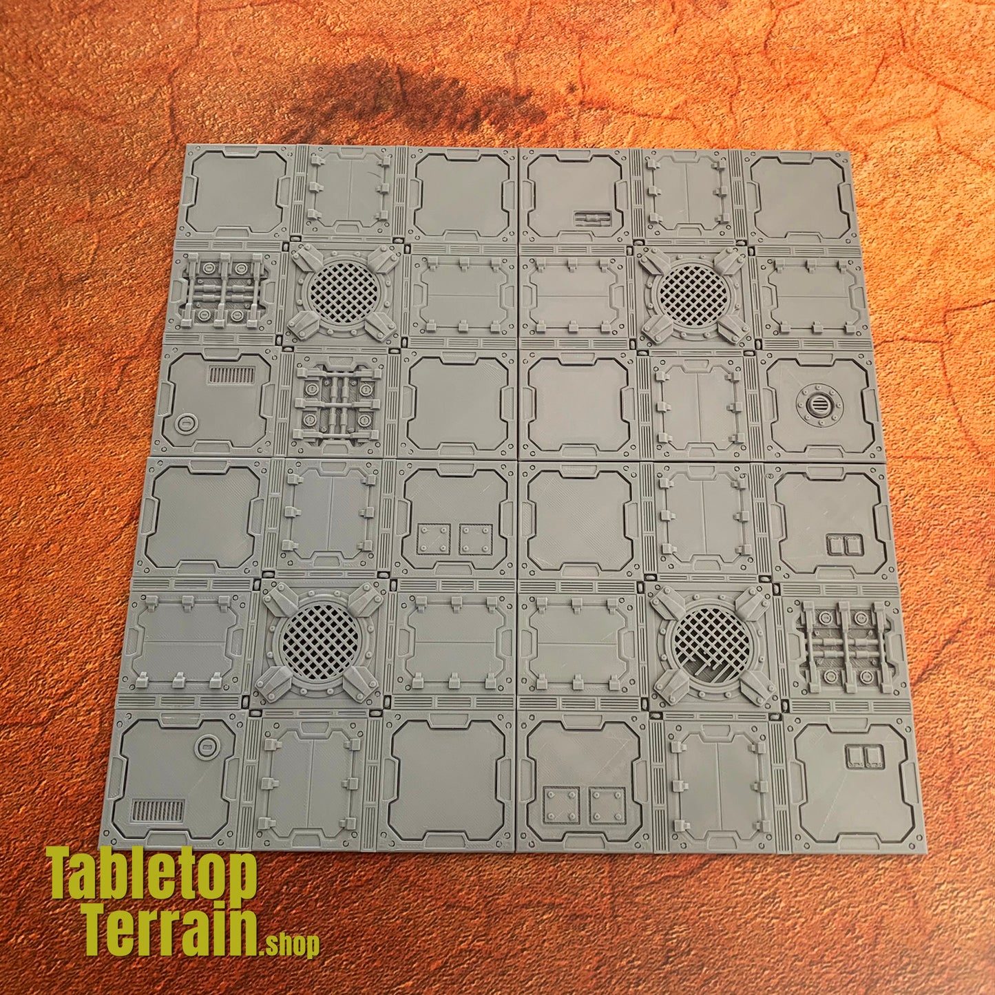 Sector Fatalis Slimline Floor Tiles 4pk