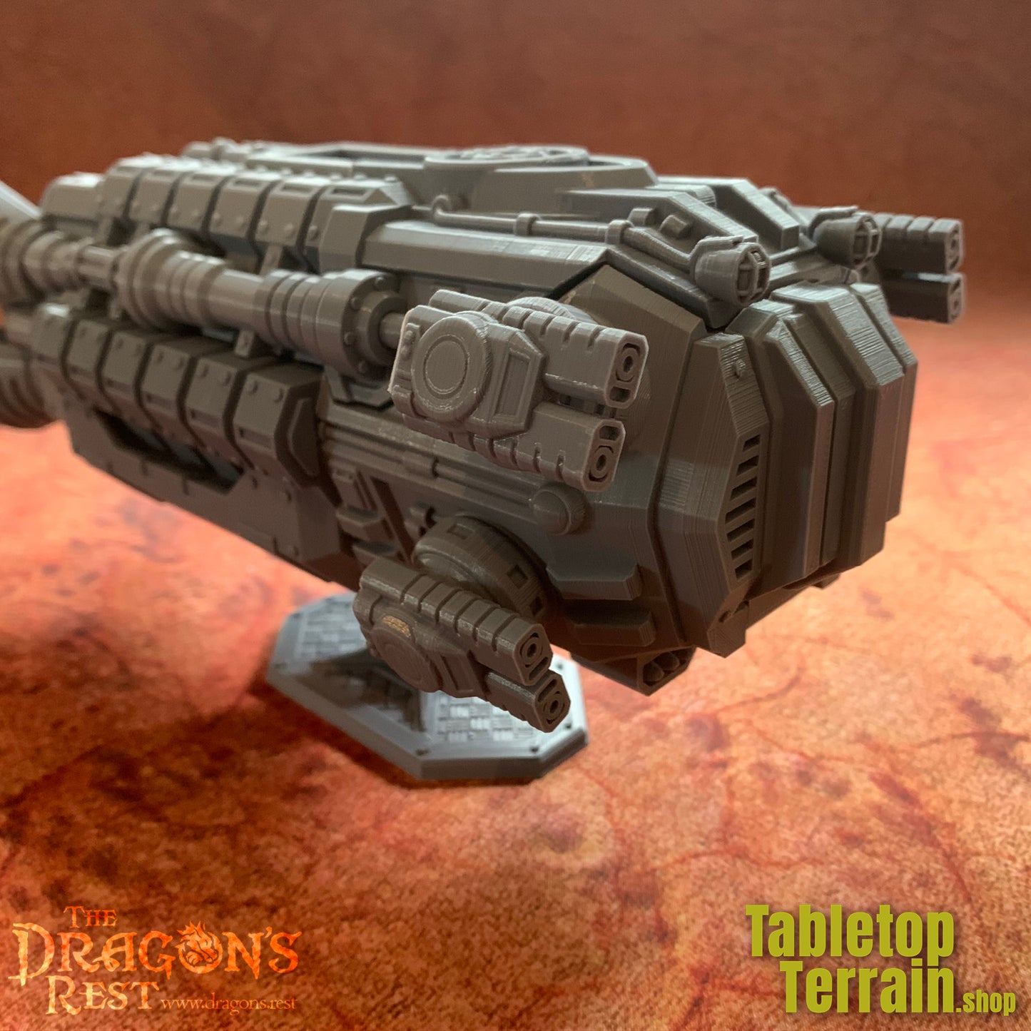 Sci-fi Utility Ship for 32mm Based Minis