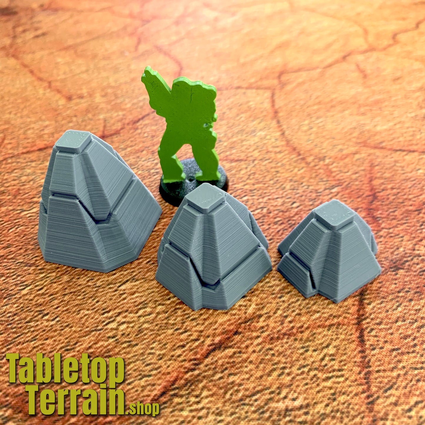 Dragons Teeth Tank Trap Set