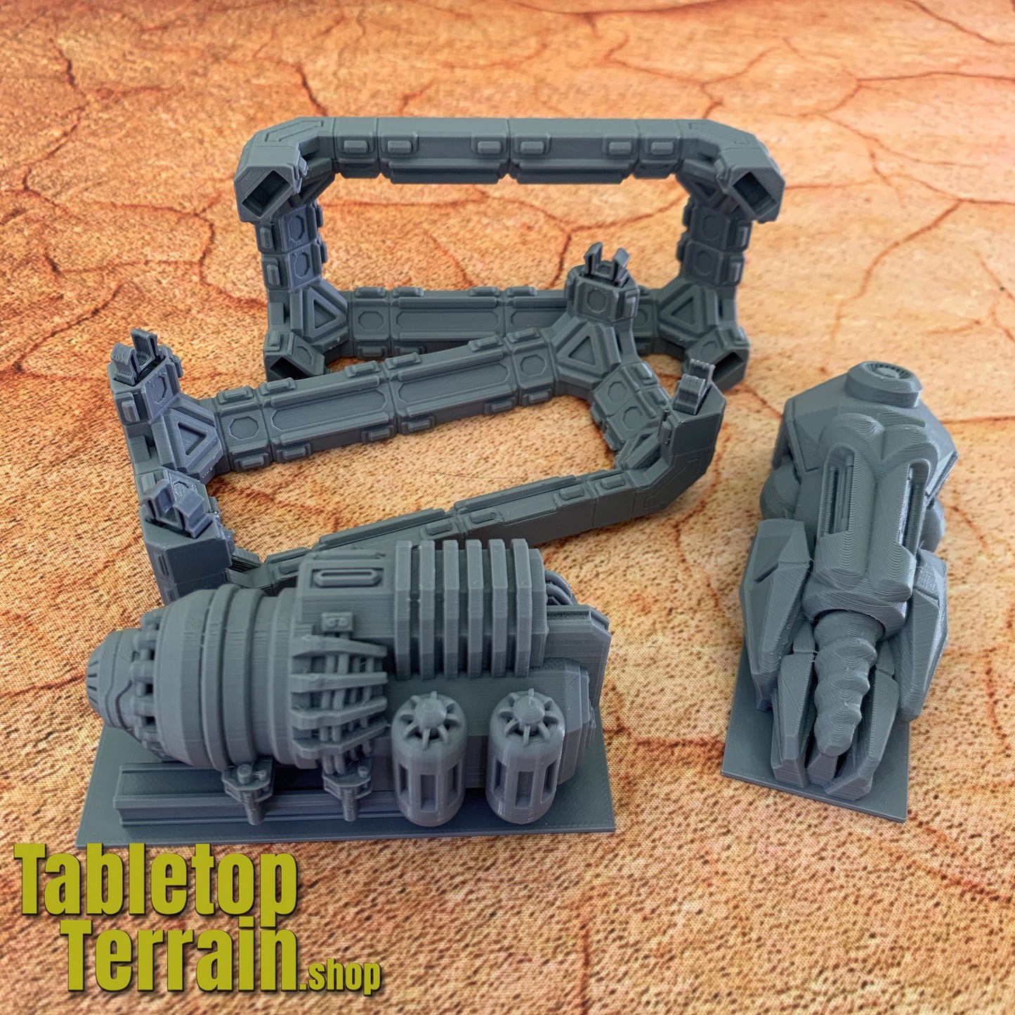 Sci-fi Open Utility Crate