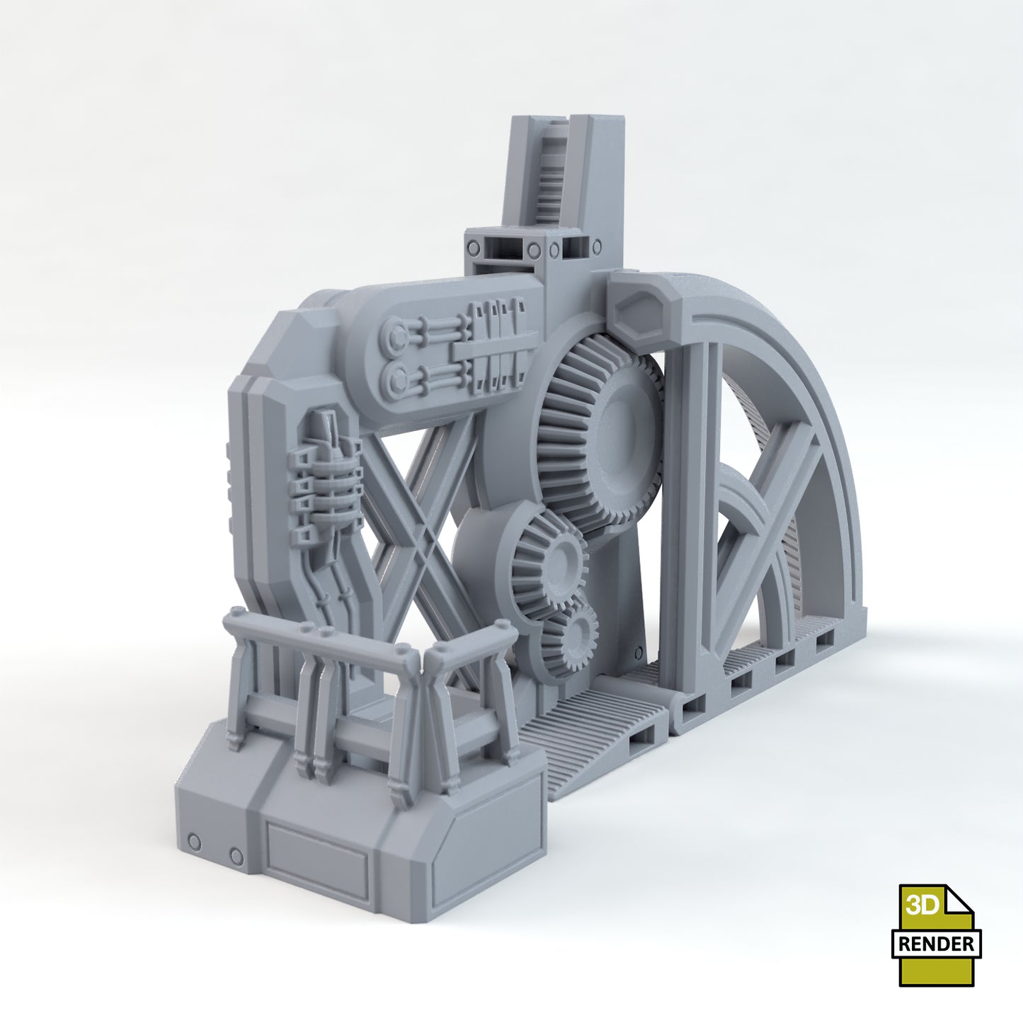 MOP Defence Gate Column & Cantilever R