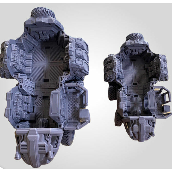 Sci-Fi Scarab Land Vehicle