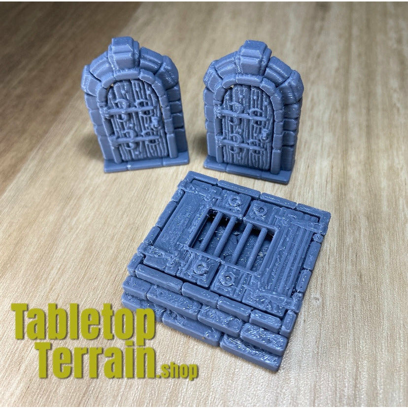 ZOMBICIDE Compatible Door Set