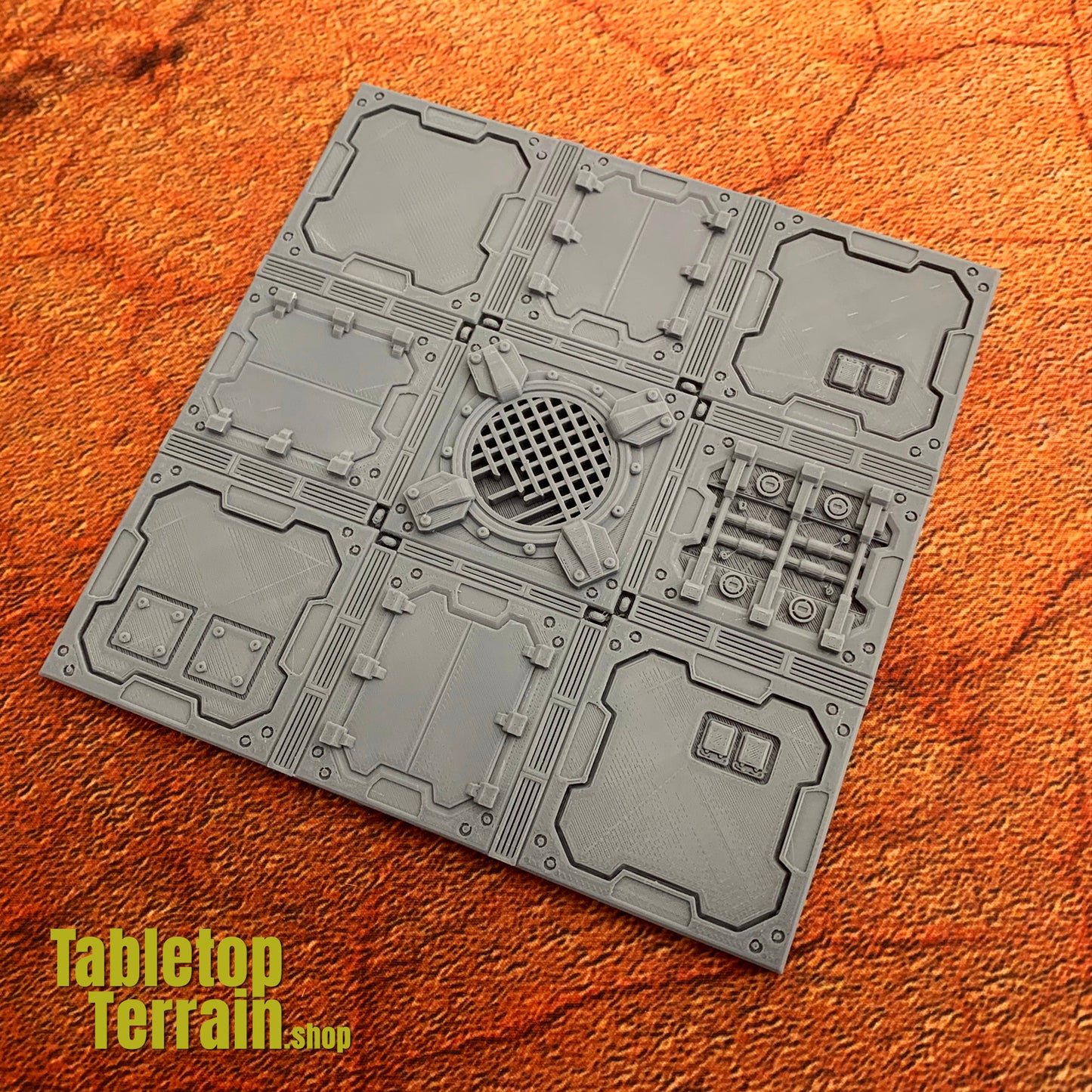 Sector Fatalis Slimline Floor Tiles 4pk