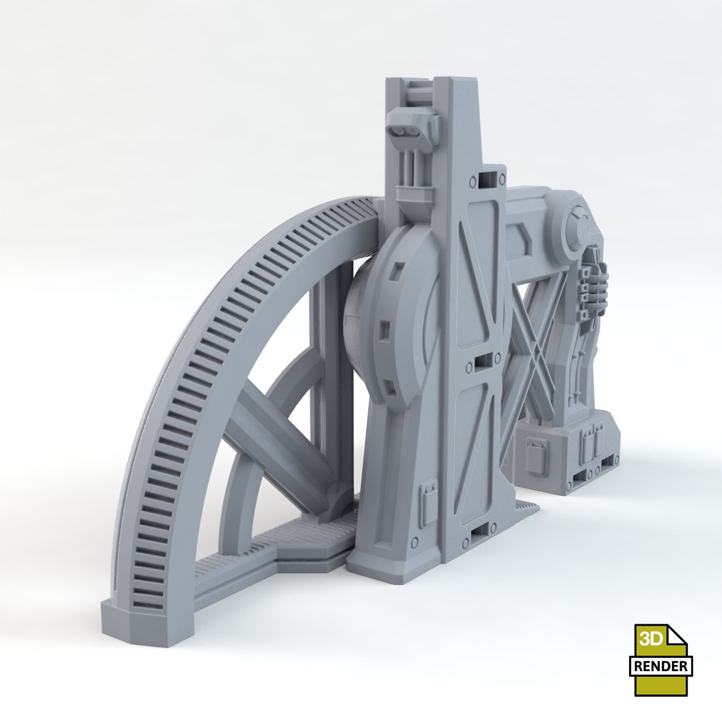MOP Defence Gate Column & Cantilever R