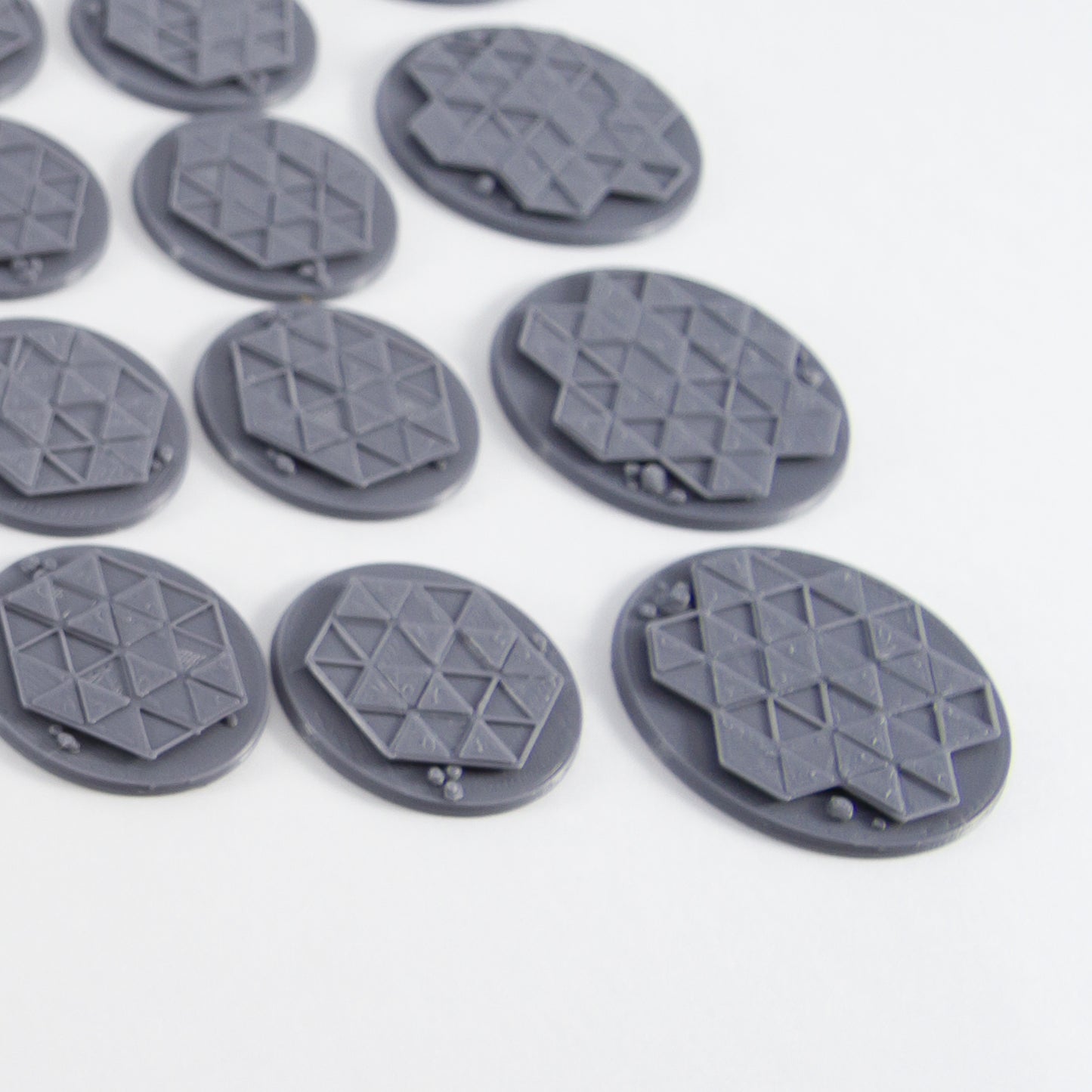 Set of 65 Bases Suitable for Blackstone Fortress 28mm Miniatures